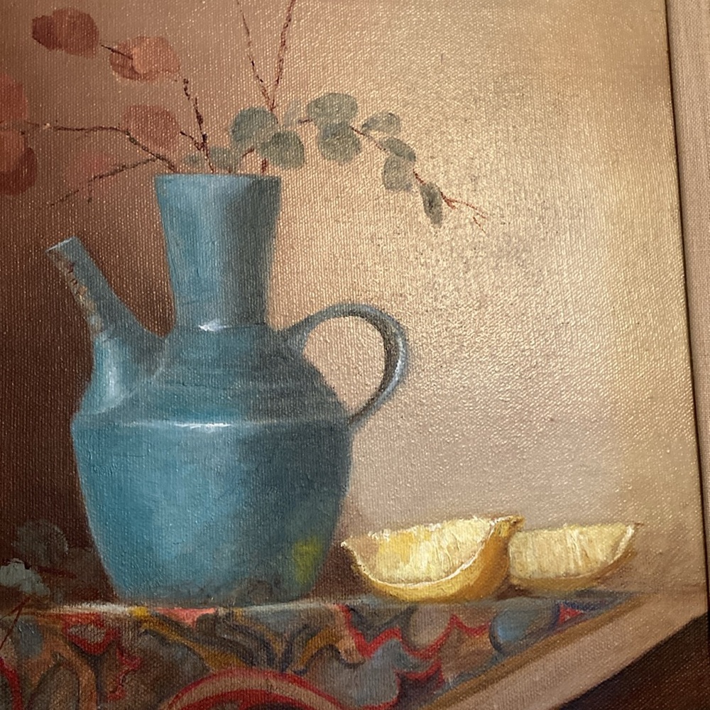 Still life with lemons by Frances G. Scruggs - Picture 6 of 12